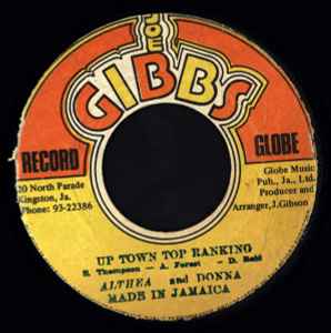 Althea And Donna – Up Town Top Ranking | 7" 45RPM Vinyl | Tiki Tumbao