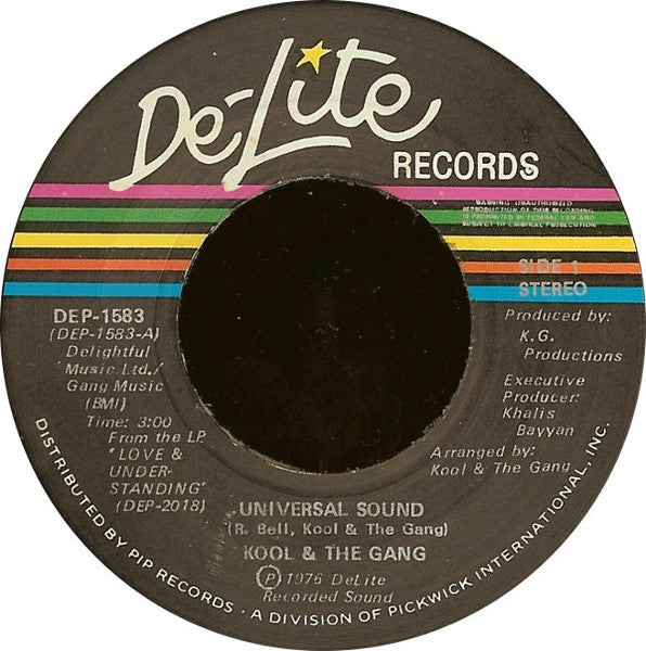 Kool & The Gang – Universal Sound | 7" 45RPM Vinyl | Tiki Tumbao
