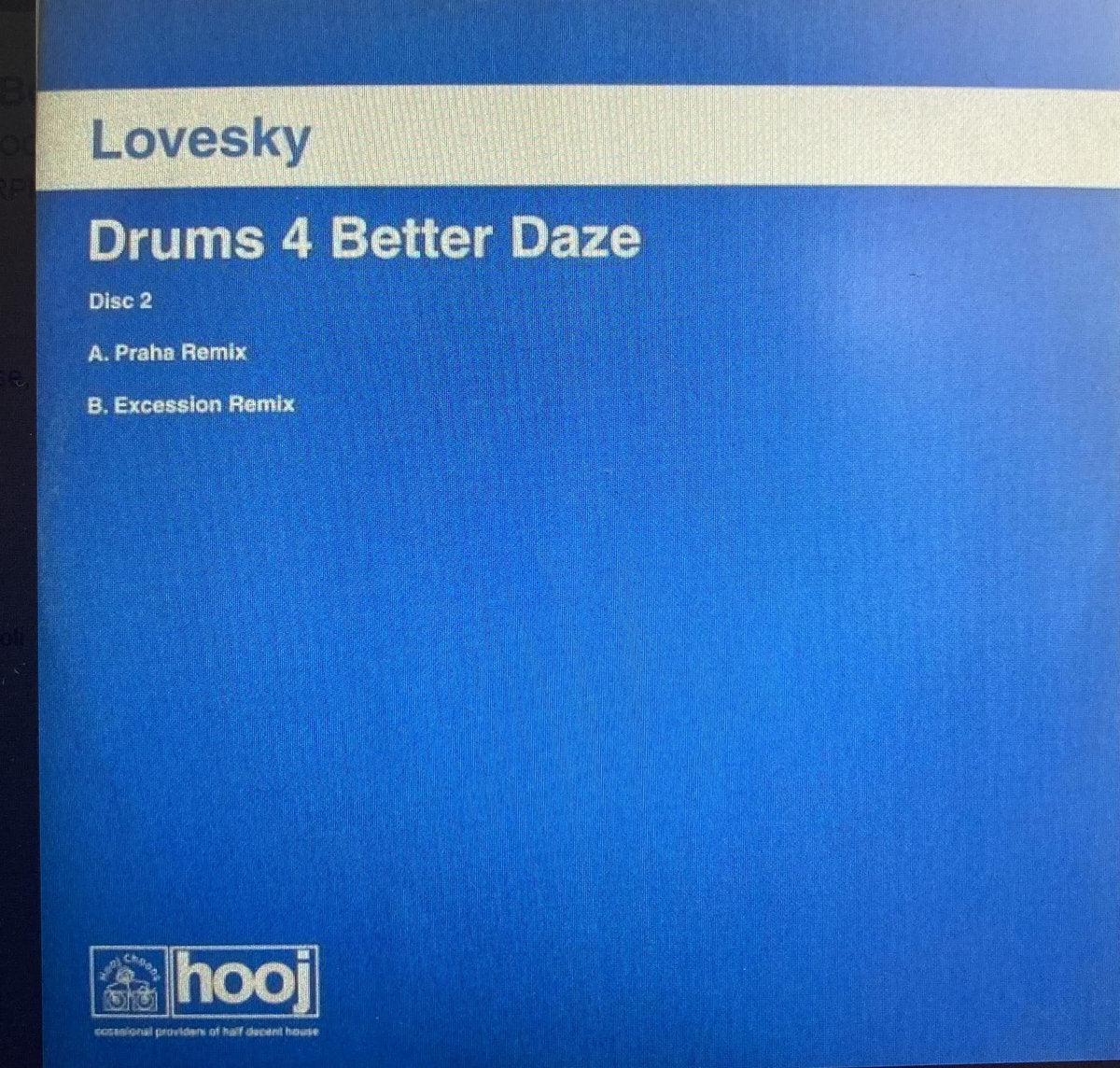 Lovesky – Drums 4 Better Daze | 12" 33RPM Vinyl | Tiki Tumbao