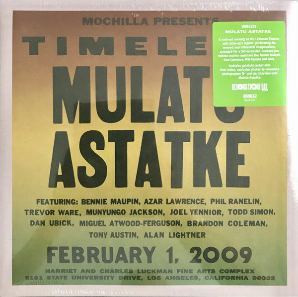 Mulatu Astatke – Mochilla Presents Timeless | 12" 33RPM Vinyl | Tiki Tumbao