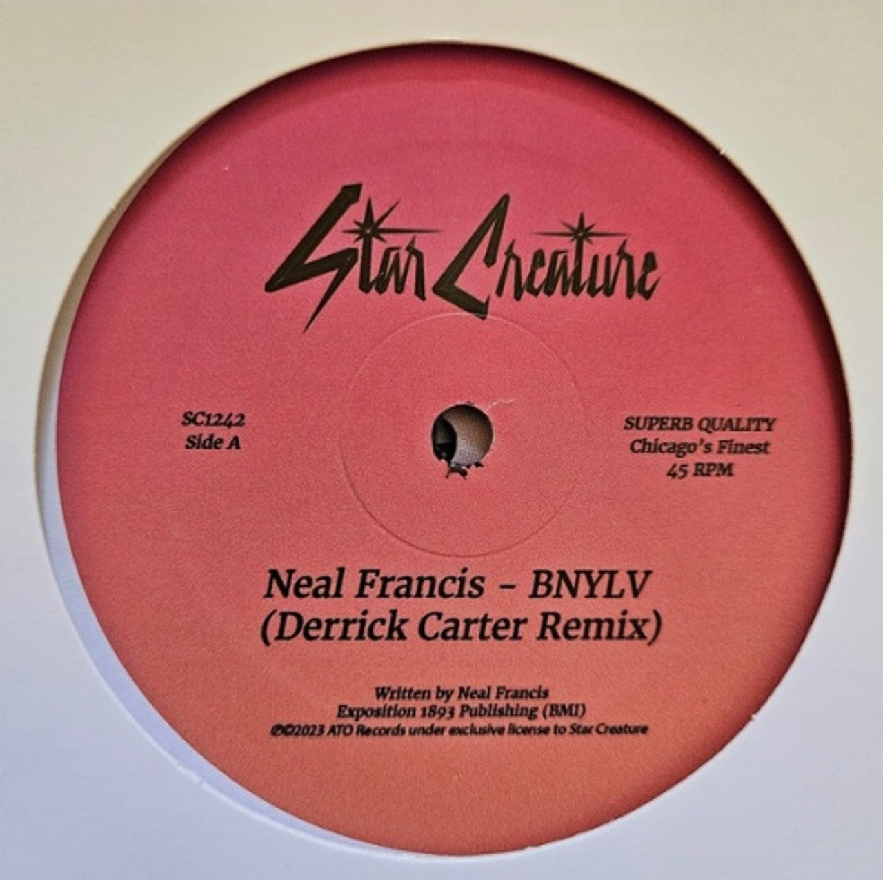 Neal Francis – BNYLV (Derrick Carter Remix) | 12" 45RPM Vinyl | Tiki Tumbao
