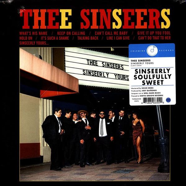 Thee Sinseers – Sinseerly Yours (Turquoise Variant)