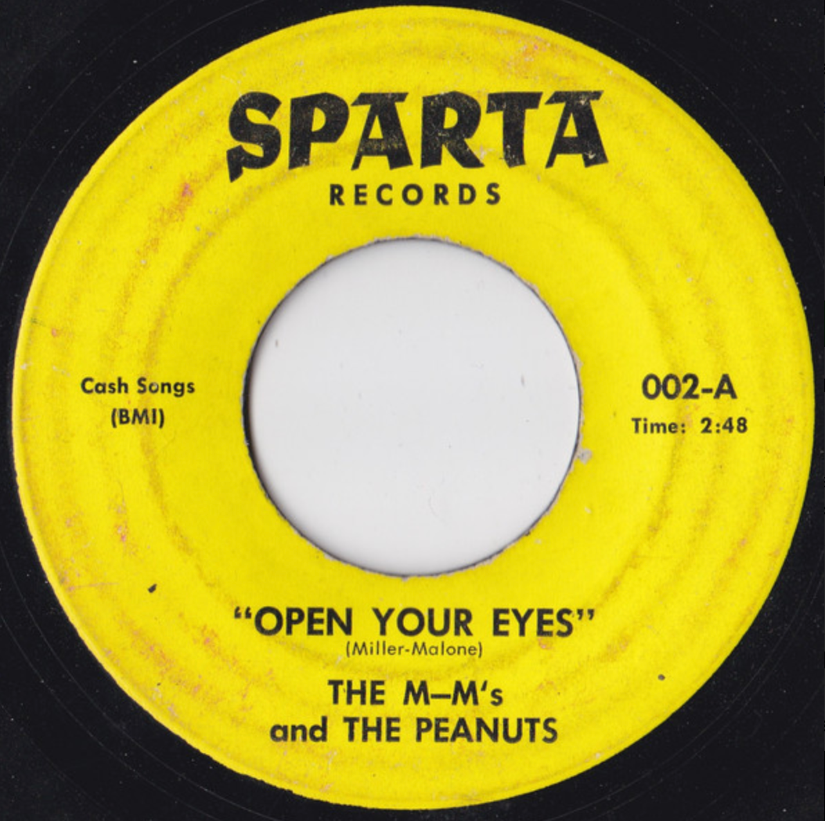The M-M's And The Peanuts / Rosie And The Originals* – Open Your Eyes / Lonely Blue Nights