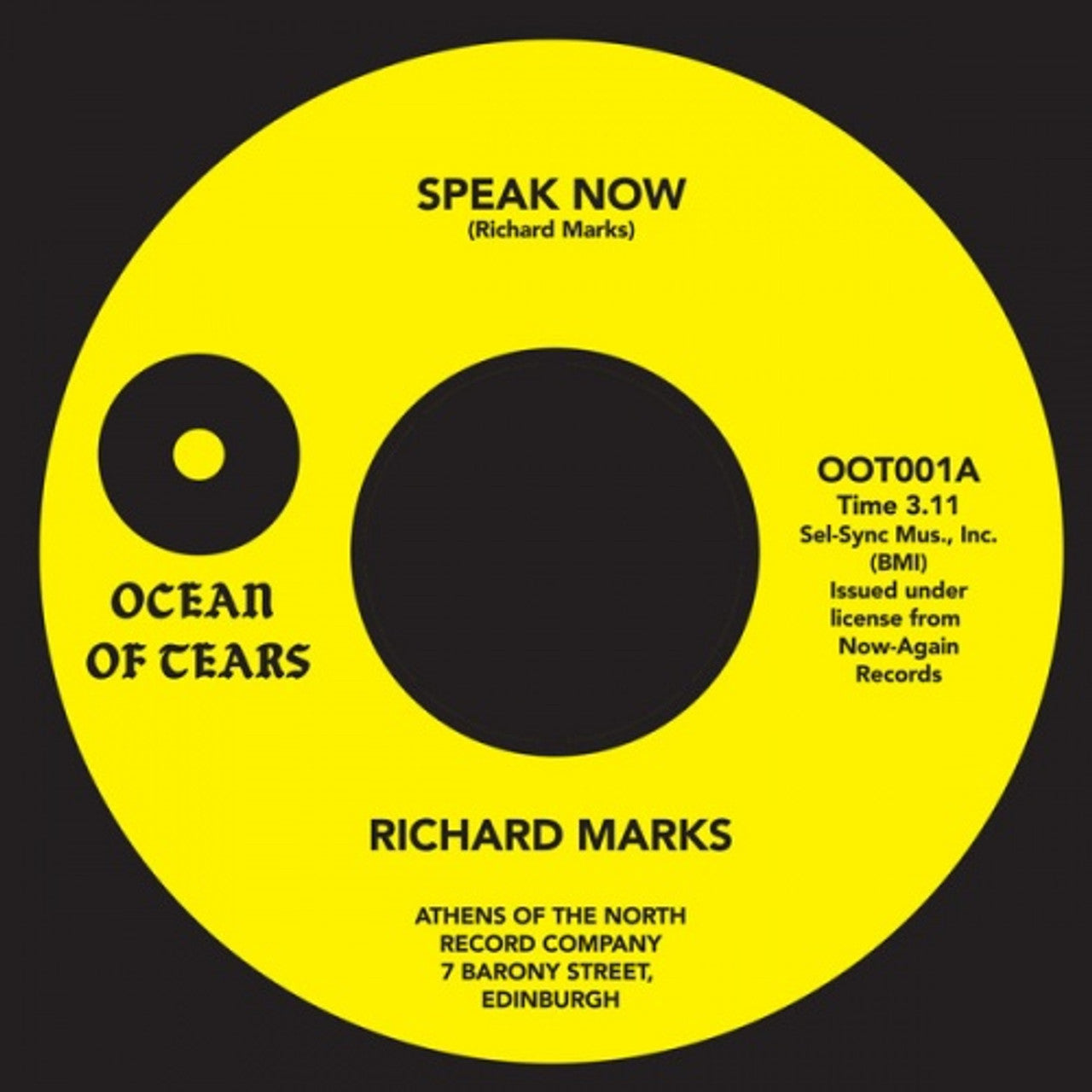 Richard Marks – Speak Now / Purple Haze
