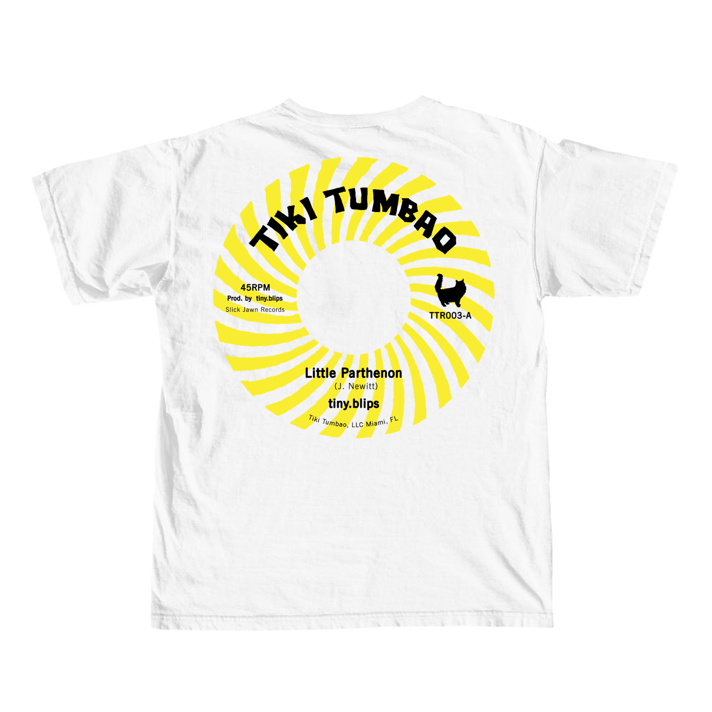 tiny.blips - Little Parthenon Label T-shirt