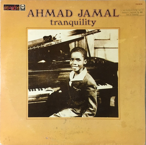 Ahmad Jamal ‎– Tranquility | 12" 33RPM Vinyl | Tiki Tumbao