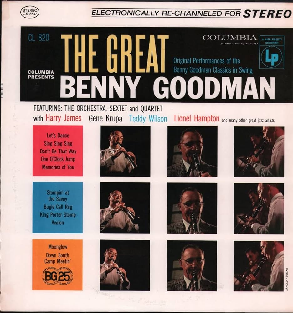 Benny Goodman ‎– The Great Benny Goodman | 12" 33RPM Vinyl | Tiki Tumbao