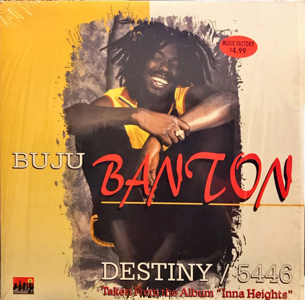 Buju Banton ‎– Destiny | 12" 45RPM Vinyl | Tiki Tumbao