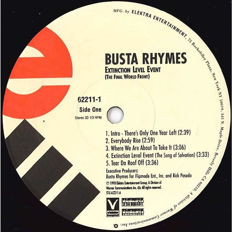 Busta Rhymes ‎– Extinction Level Event - The Final World Front