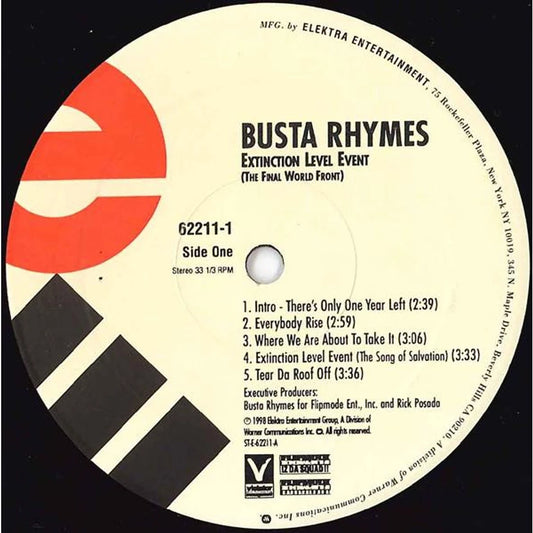 Busta Rhymes ‎– Extinction Level Event - The Final World Front