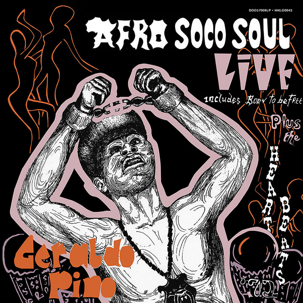 Geraldo Pino & The Heartbeats ‎– Afro Soco Soul Live | 12" 33RPM Vinyl | Tiki Tumbao