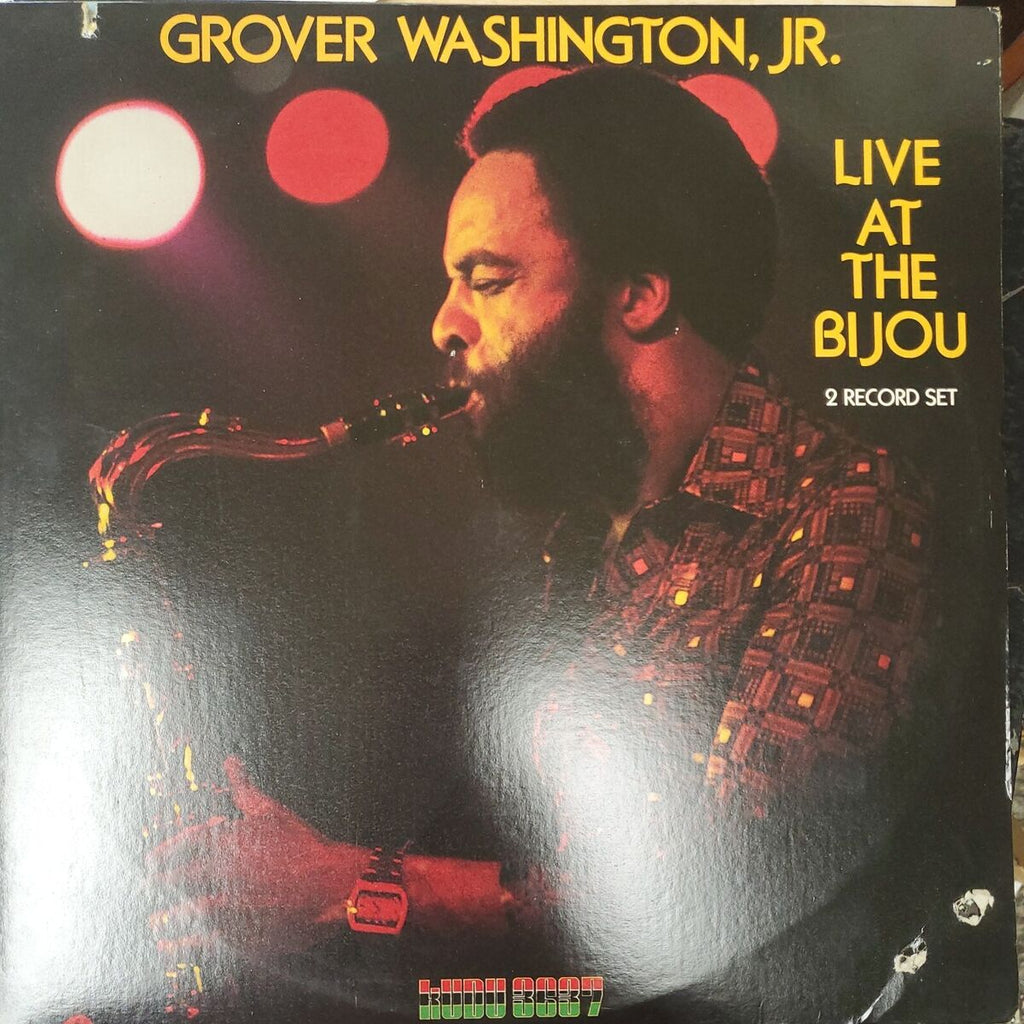 Grover Washington, Jr. ‎– Live At The Bijou | 12" 33RPM Vinyl | Tiki Tumbao