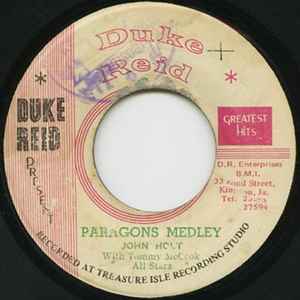 John Holt / Tommy McCook All Stars ‎– Paragons Medley | 7" 45RPM Vinyl | Tiki Tumbao