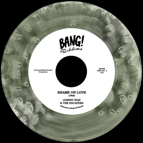 Johnny Ruiz & The Escapers ‎– Shame On Love | 7" 45RPM Vinyl | Tiki Tumbao