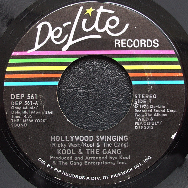 Kool & The Gang ‎– Hollywood Swinging / Dujii | 7" 45RPM Vinyl | Tiki Tumbao