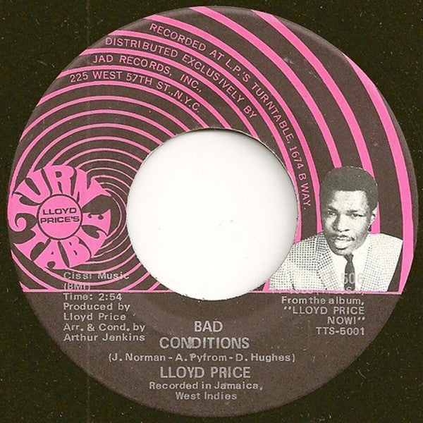 Lloyd Price ‎– Bad Conditions / The Truth