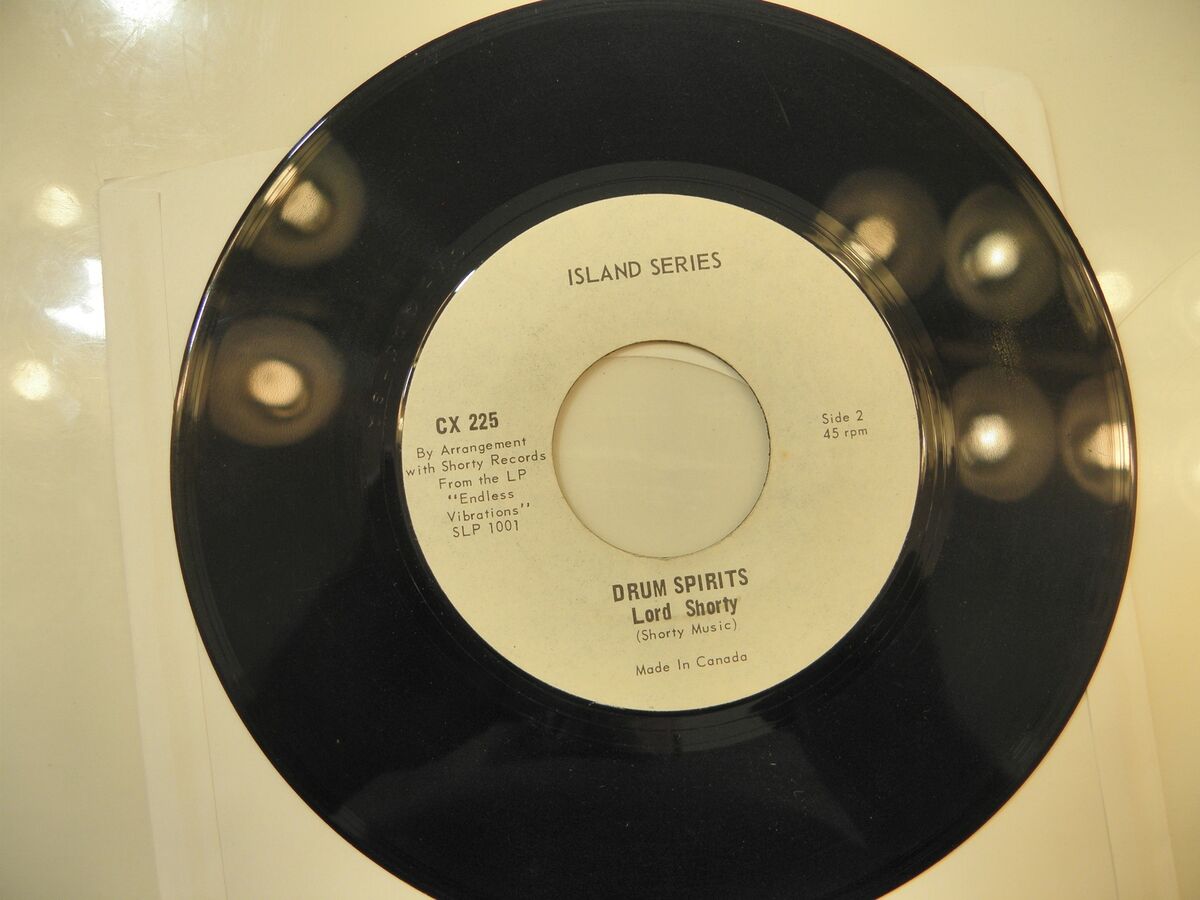 Lord Shorty ‎– Endless Vibrations / Drum Spirits | 7" 45RPM Vinyl | Tiki Tumbao