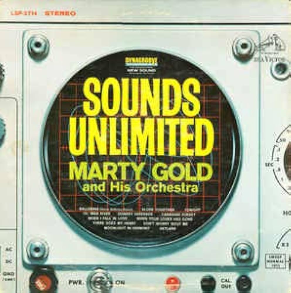 Marty Gold And His Orchestra ‎– Sounds Unlimited | 12" 33RPM Vinyl | Tiki Tumbao