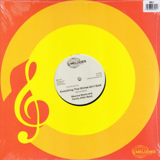 Maurice Moore and Family Affair Band ‎– Everything That Shines Ain't Gold | 12" 33RPM Vinyl | Tiki Tumbao