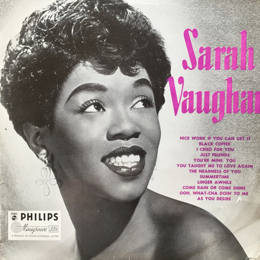 Sarah Vaughan ‎– Sarah Vaughan
