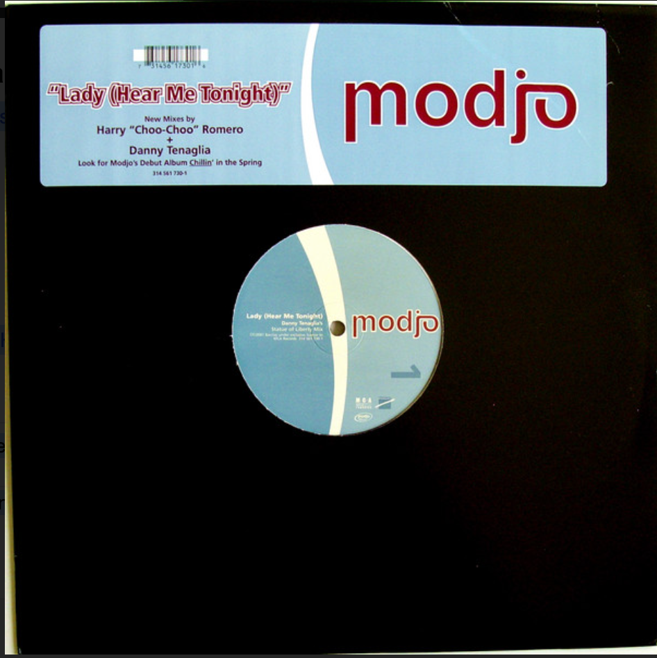 Modjo ‎– Lady (Hear Me Tonight)　12inch Modjo Lady Hear Me Tonight US 12
