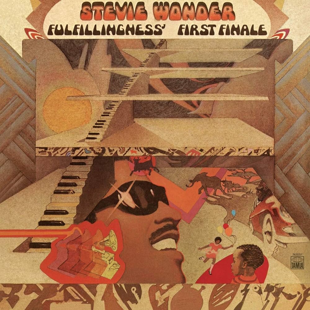 Stevie Wonder ‎– Fulfillingness' First Finale | 12" 33RPM Vinyl | Tiki Tumbao