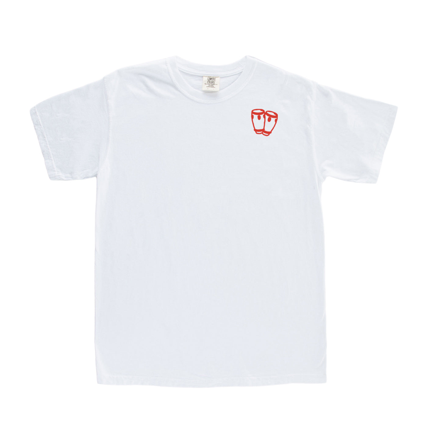 Piropo 7" 45RPM Label Tee Front | Tony & the Kings | Tiki Tumbao Records
