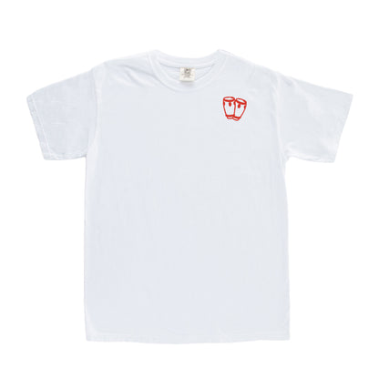 Piropo 7" 45RPM Label Tee Front | Tony & the Kings | Tiki Tumbao Records