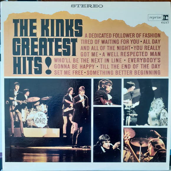 The Kinks ‎– The Kinks Greatest Hits! | 12" 33RPM Vinyl | Tiki Tumbao