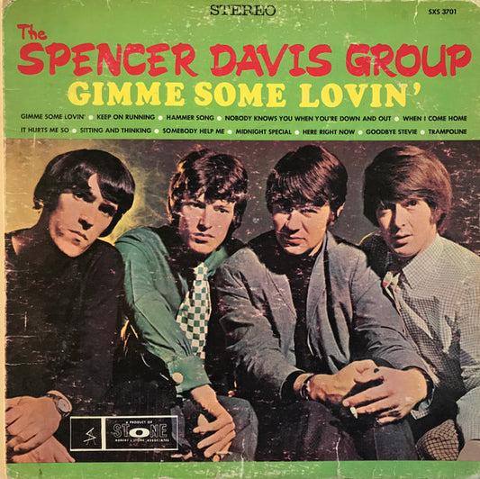The Spencer Davis Group ‎– Gimme Some Lovin' | 12" 33RPM Vinyl | Tiki Tumbao