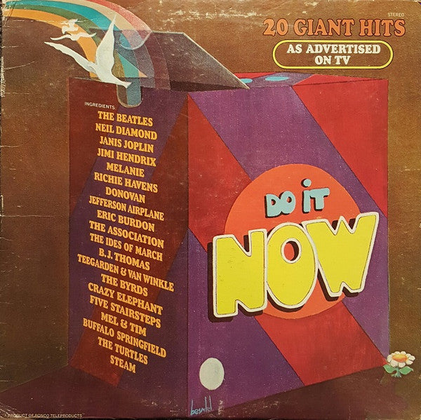 Various ‎– 20 Giant Hits / The Do It Now Foundation | 12" 33RPM Vinyl | Tiki Tumbao