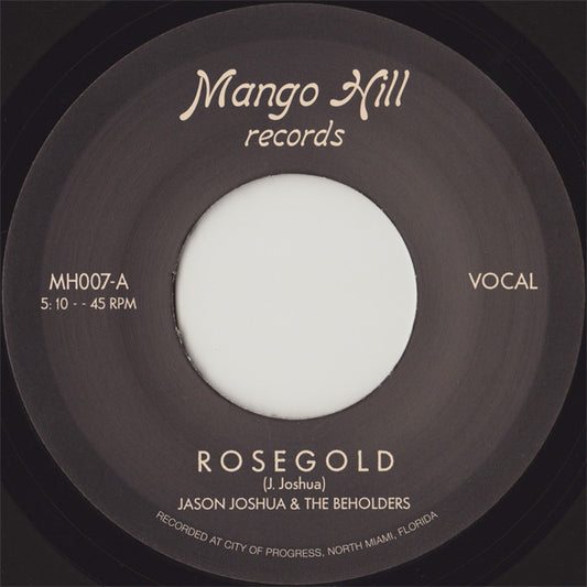 Jason Joshua & The Beholders – Rosegold / Are You Ready?