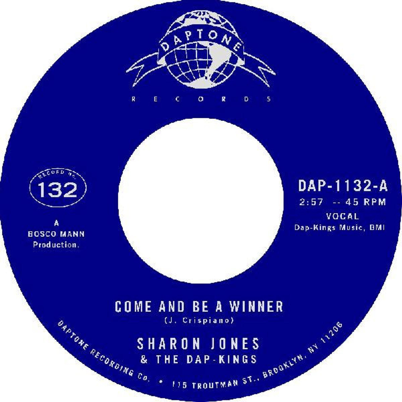Sharon Jones & The Dap-Kings – Come And Be A Winner