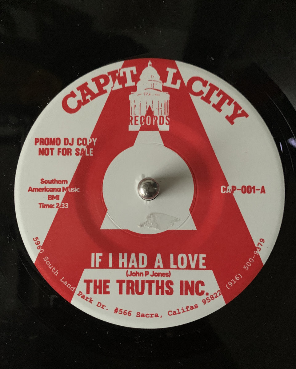 The Truths Inc. ‎– If I Had A Love / Why Then (Promo)
